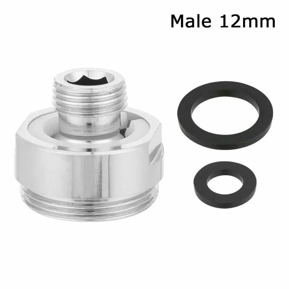 

1PCS Degree Adjustable Swivel Aerator Adapter Faucet Adapter Tap Aerator Connector Faucet Adapter Can Swivel 360 Degree