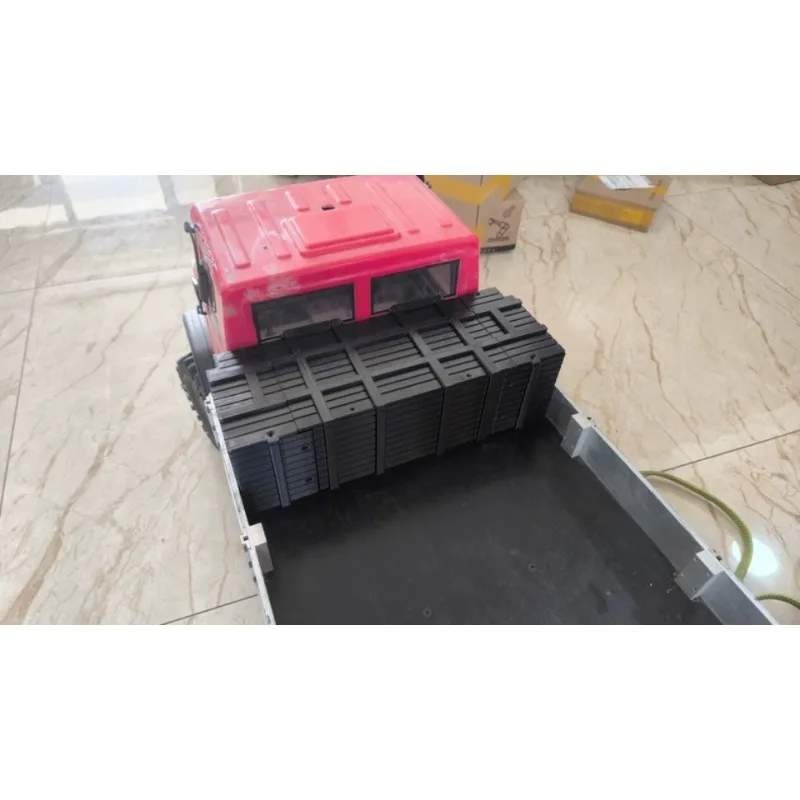 

For CROSSRC EMO XXL 1/6 Scale RC Crawler 6x6 Truck Edition Rear Battery Compartment Upgrade Parts for Damage-Free Installation