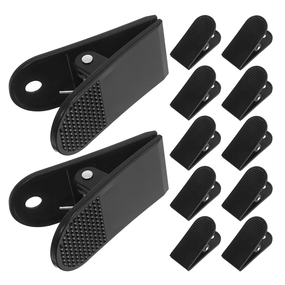 12Pcs Universal Emergency Stop Clamp Treadmill Safety Clip Replacement Clip for Running Machine Emergency Stop Key