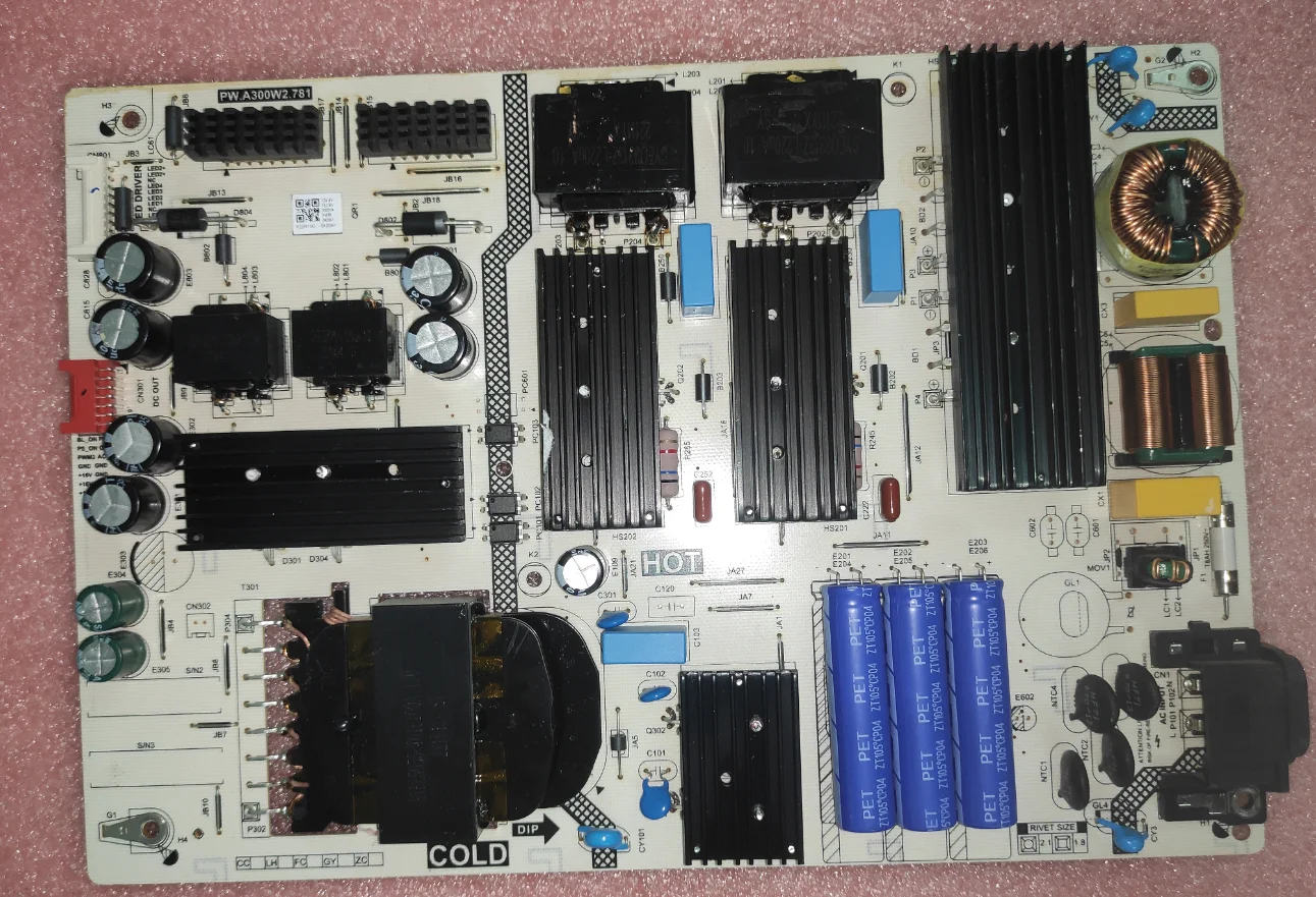 

Free shipping! PW.A300W2.781 LED TV power board constant current 134-153V 300max4 240w