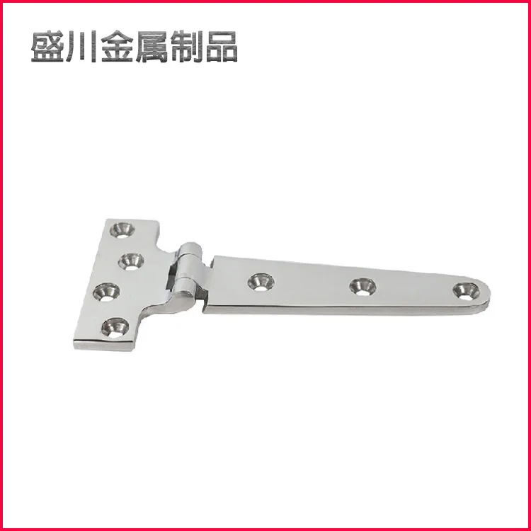 316 Stainless Steel T Hinge Heavy Duty Marine Hardware Hinge Boat Yacht RV Furniture Door Panel Deck Mounting Durable Accessory