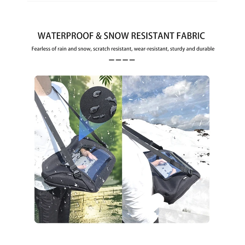 

Передатчик дистанционного управления, теплые перчатки, водонепроницаемые, морозостойкие, ветрозащитные, для FPV, радиоуправляемый передатчик для управления-PZZW