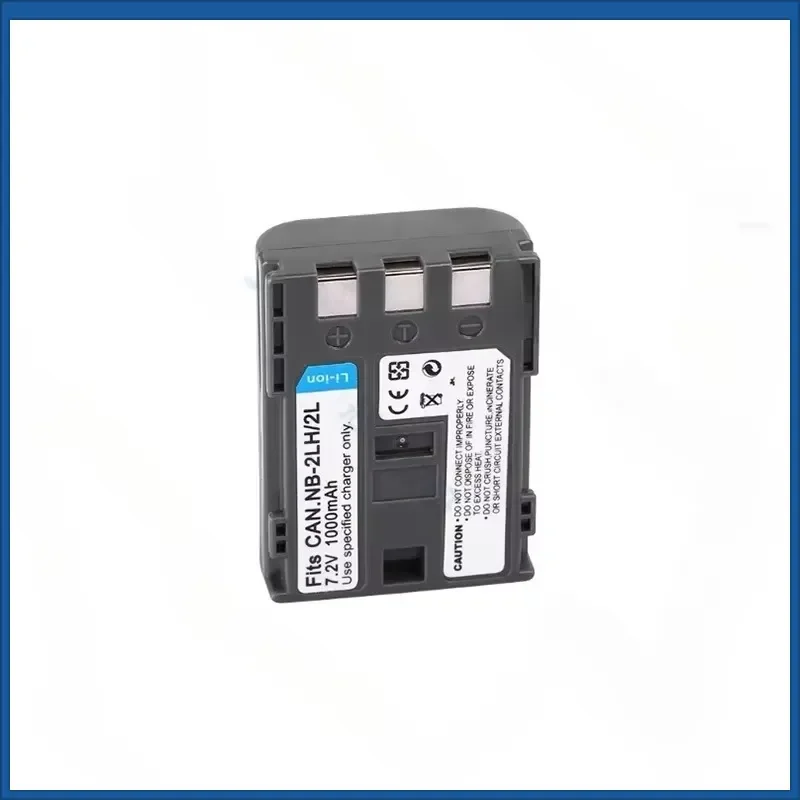 1000mAh High-Quality NB-2LH Battery for Canon G7 G9 S80 S70 S60 S50 S45 S40 S30, For Canon DC410 DC420 EOS 350D
