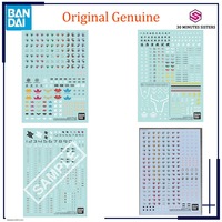 Original Genuine Bandai Anime 30MS Water Decals Multiuse Model Toys Action Figure Gifts Collectible Ornaments Boys Kids Girls