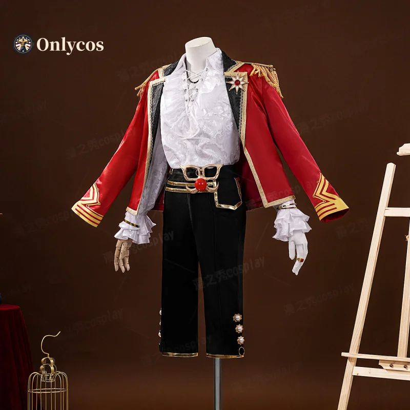 

Identity V Первый офицер Косплей Костюм Cos Game Аниме Униформа для вечеринки Хэллоуин Играть Ролевая одежда Одежда Onlycos