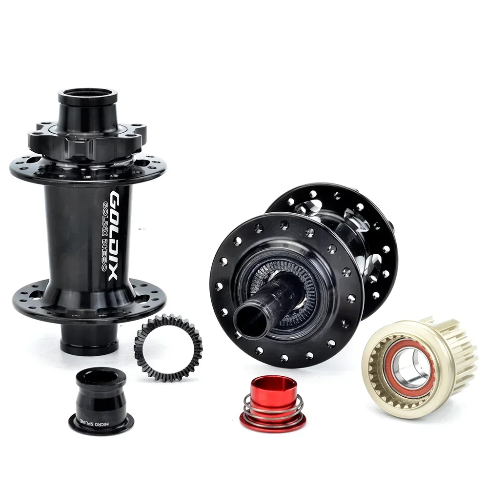 GOLDIX DH350 Downhill Mountain Bike Hub 6 Bolt Disc Brake Heavy MTB Hub Ratchet 52T 157x12 110x20 32H for Shimano HG MS Sram XD