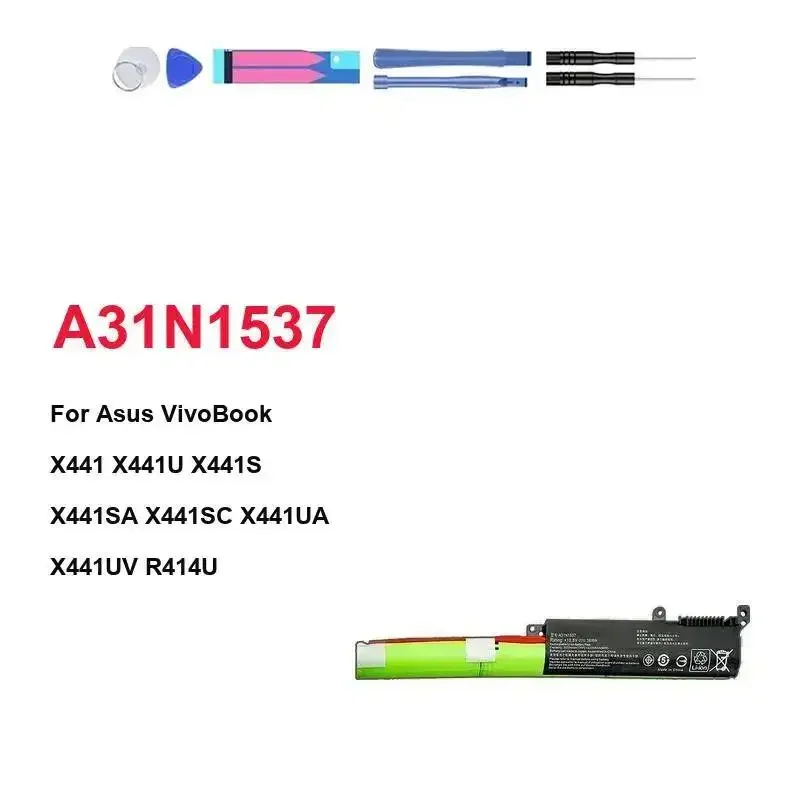 C21N1408 B31N1732 A31N1537 Laptop Battery For Asus Vivobook S2 X441 4000 Long Lasting 0-3653Mah Batterij Warranty