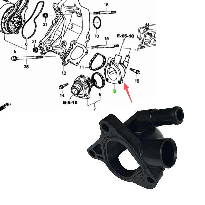 capa-da-carcaca-do-termostato-19320raaa01-para-honda-accord-4d-2013-2015-tourer-civic-cr-v-odyssey-2009-2013-19320-raa-a01