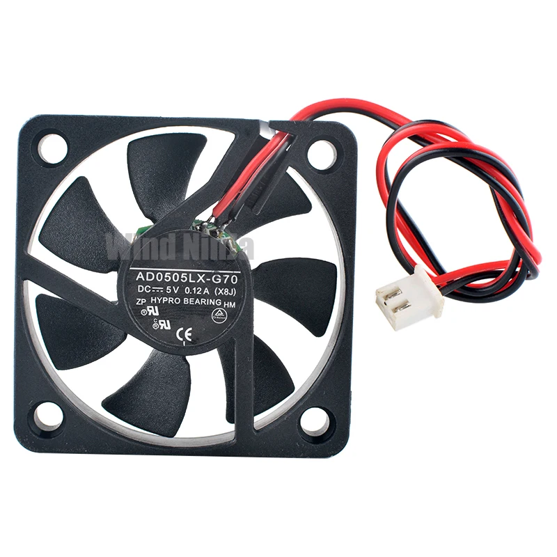 AD0505LX-G70 5cm 50mm fan 50x50x10mm DC5V 0.12A Mini ultra-thin cooler cooling fan for routers