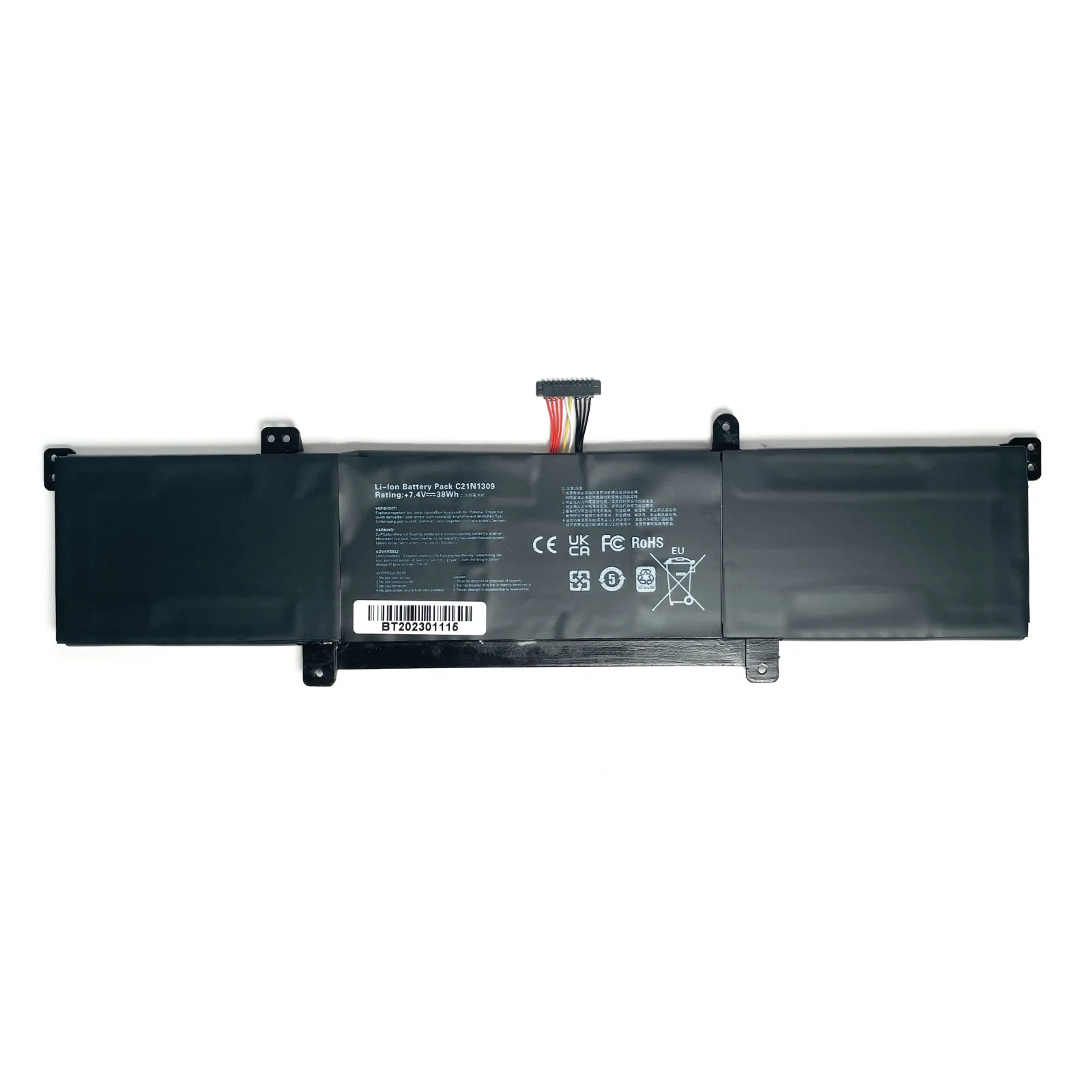 

New C21N1309 AS301C Q301L Q301LA R304LA 38Wh 7.4V Laptop Battery For ASUS