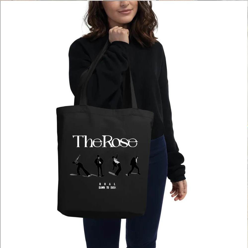 The Rose Kpop Canvas Bag The Rose Back To Me Tote Bag The Rose Korean Group Women\'s Shoulder Bag Kim Woo-sung Jaehyeong merch