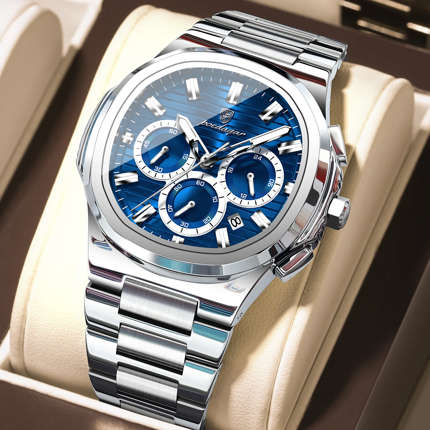 POEDAGAR Top Business Man Wris - Luxury Watch Hublot 评论和价格