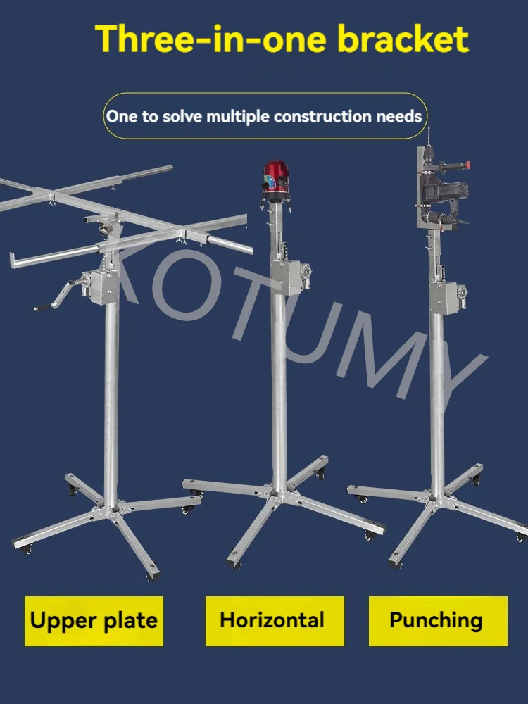 3.2m/3.8m elektryczny ręczny 3 w 1 wielofunkcyjny podnośnik do płyt gipsowo-kartonowych artefakt sufitowy dekoracja do obróbki drewna narzędzie ze