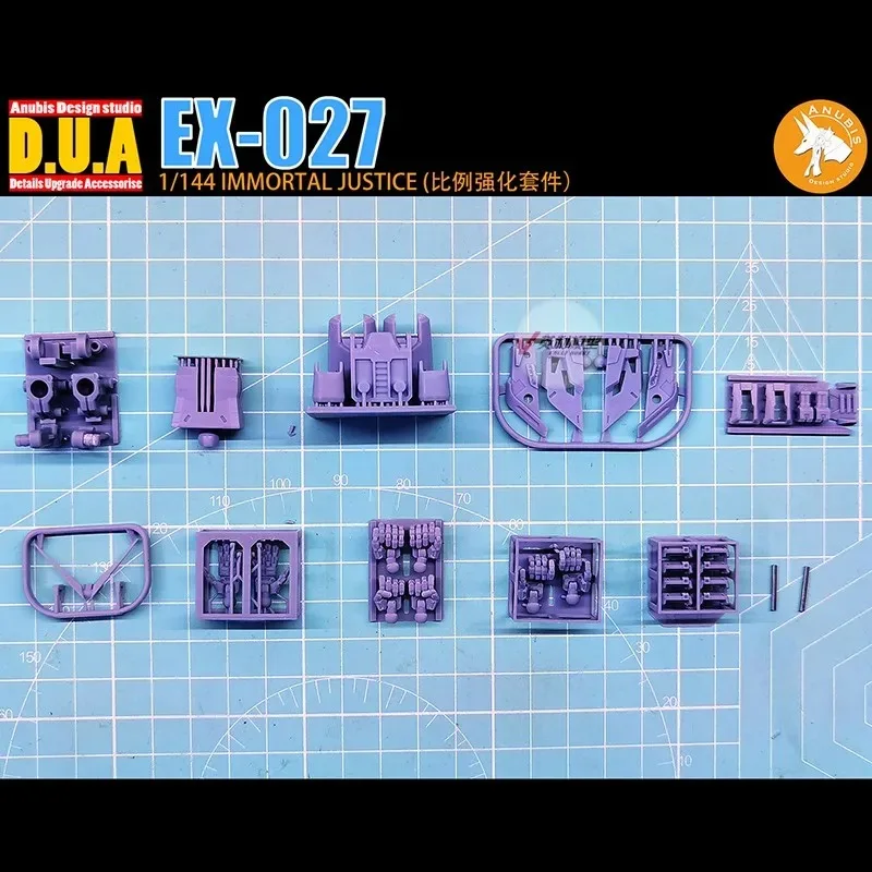 อะนูบิส สำหรับ 1/144 อิมมอร์ทัล จัสติซ ชุดประกอบโมเดลพลาสติก งานอดิเรก DIY อะไหล่สำหรับกันดั้ม คริสต์มาส EX-027 อุปกรณ์เสริมสำหรับโมเดล