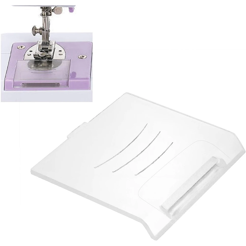 Clear Bobbin Cover Plate Sewing Machine Slide Plate For Fanghua Brand 505 505A Home Mini Sewing Machines Accessories