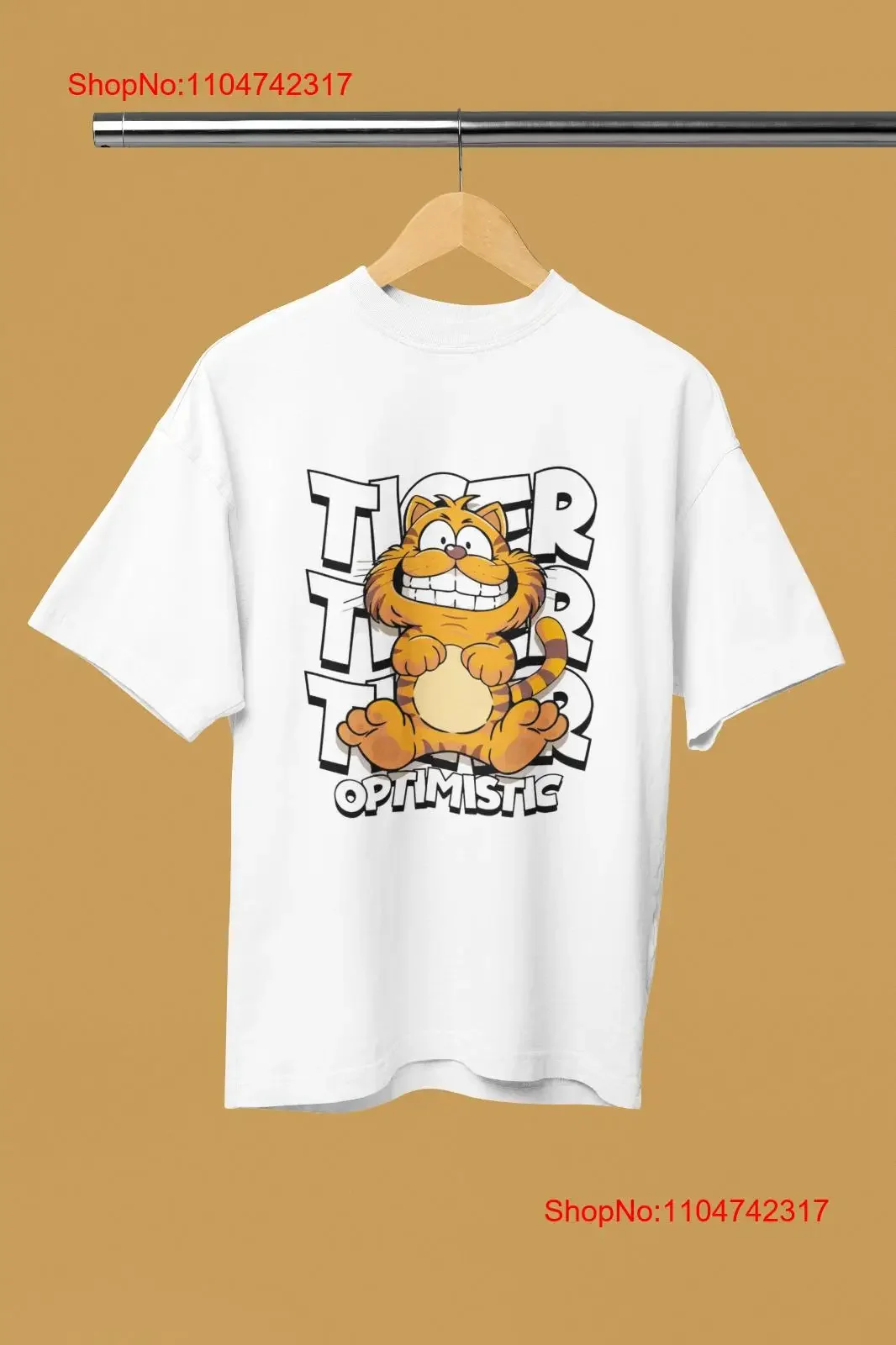 Camiseta Optimista Tiger vintage lavada cómoda estirada gráfico suave Unisex homme moda Casual versátil ligeramente