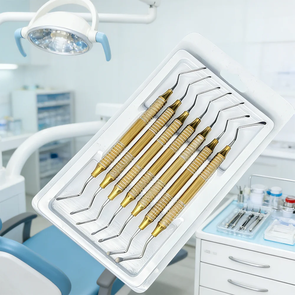 

Набор стоматологических кюреток, кюреты с косточками, скалер, кюретка изящной кости, инструменты для имплантации, инструменты для гигиены зубов, профессиональный инструмент для стоматолога