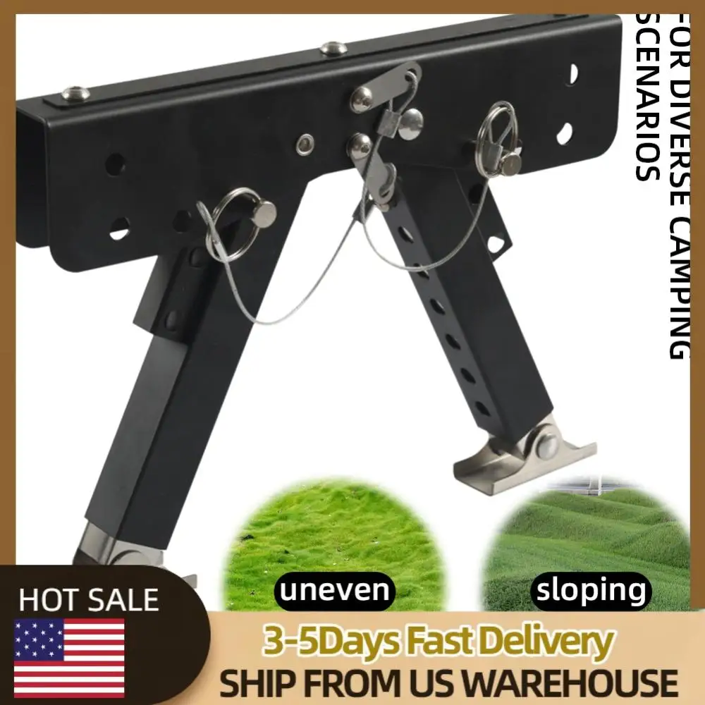 

Складные опорные домкраты для земли, диапазоны высоты от 2,8 до 11,3 дюйма, стабилизатор входных ступеней для автофургонов для туристических прицепов на колесах