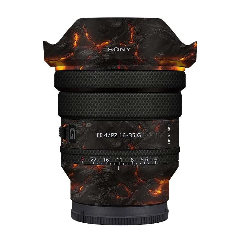 Para SONY FE PZ 16-35mm F4 G pegatina de lente película protectora de la piel protector antiarañazos abrigo 4/16-35 SELP1635G 16-35 F/4 F4G