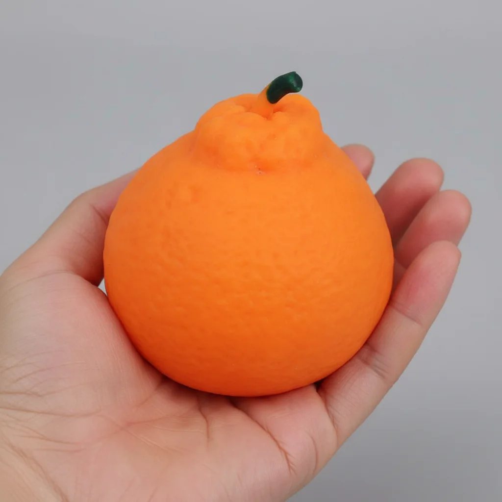 

Игрушка-антистресс в виде уродливого апельсина 5/8 см, причудливая креативная игрушка для розыгрышей и снятия стресса, имитация фрукта помело, новинка 2026 года