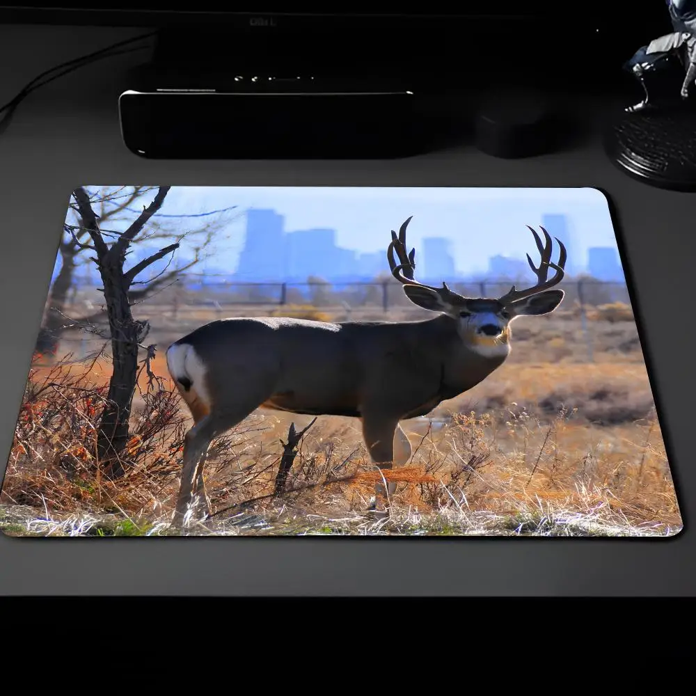 Whitetail alas Mouse rusa e-sport, Aksesoris permainan bantalan mause alas Keyboard Game, alas Keyboard Desktop Gamer