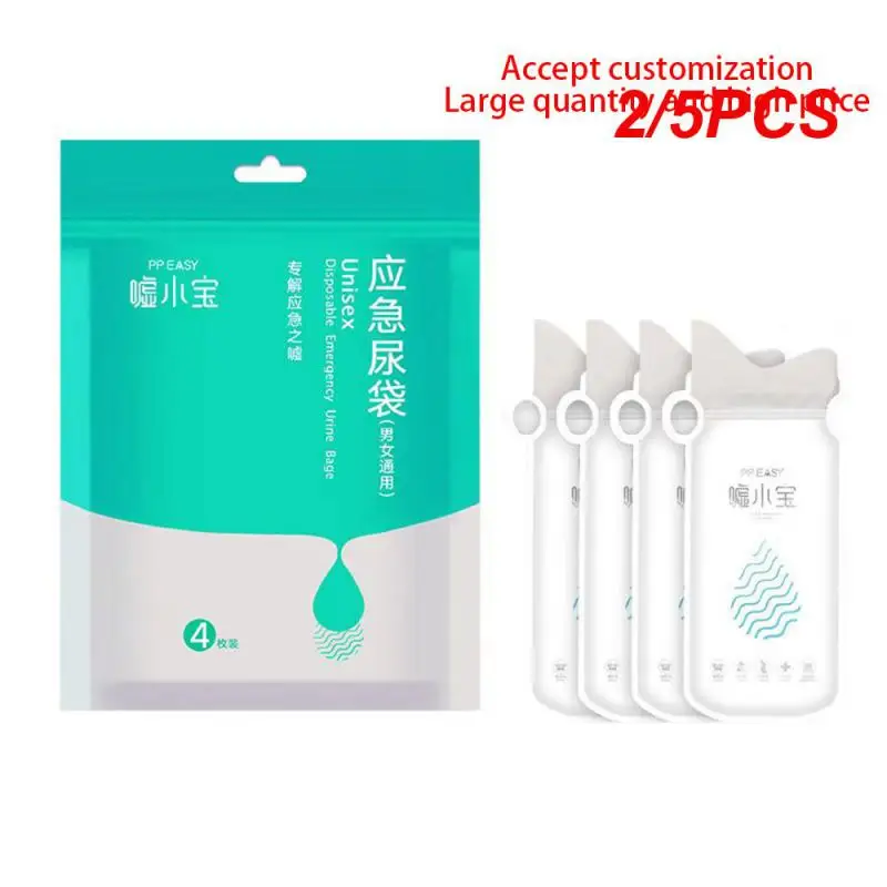 

2/5PCS Outdoor Travel Urinal Traffic Jam Emergency Disposable Urine Bags Portable Men's and Women's Universal Disposable Urine