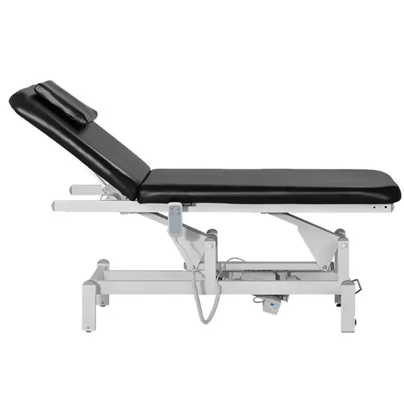 เตียงไฟฟ้าอเนกประสงค์สำหรับกายภาพบำบัด สักลาย ไคโรแพรคติก ยกตัวได้ นวด พกพาสะดวก ใช้สำหรับสปาหน้าและเก้าอี้สักลาย