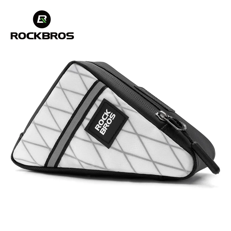 ROCKBROS Tragbare Fahrradtaschen für Faltrad Brompton Nylon Dreieck Schlauchtasche Reise Casual Pendeln Werkzeuge Tasche Fahrradzubehör