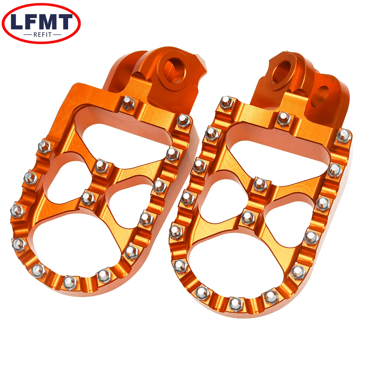 Pedales de reposapiés alargados CNC para motocicleta, clavija para KTM 690-1290 Adventure SMC/R/S Supermoto 2004-2023 SX EXC XCW XCF XC 65-530