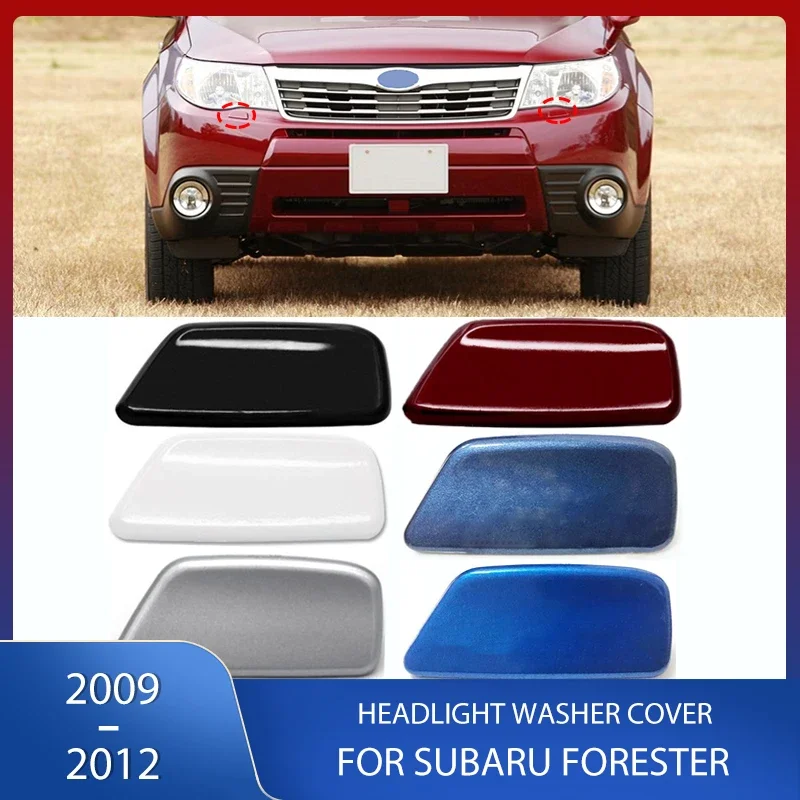 Car Front Bumper Headlight Washer Nozzle Cover Cleaner Spray Case Cap For Subaru Forester 2009 2010-2012 86636SC030 86636SC020