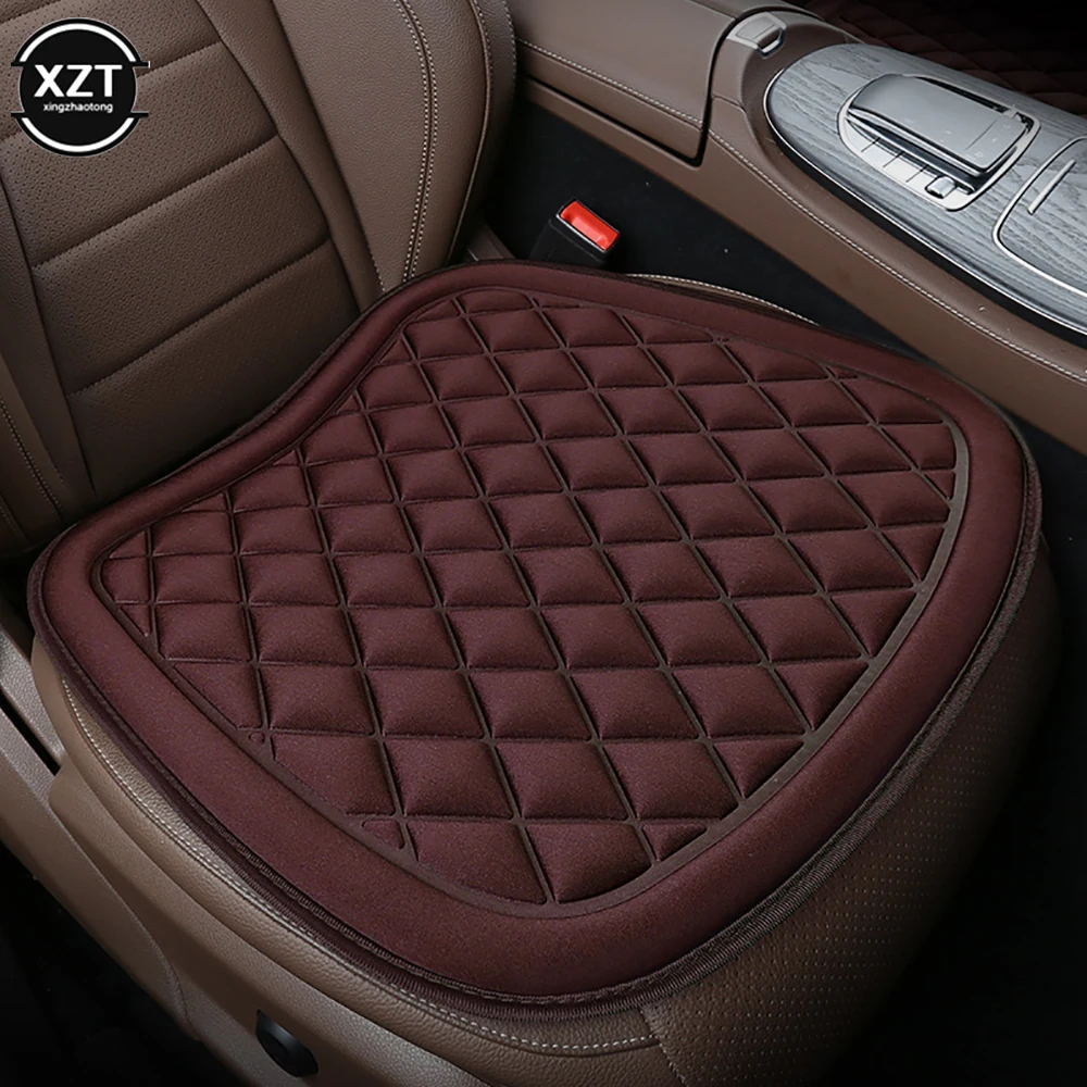 Car Seat Cushion Driver Seat Cushion with Comfort Memory Foam & Non-Slip Rubber Vehicles Office Chair Home Car Pad Seat Cover