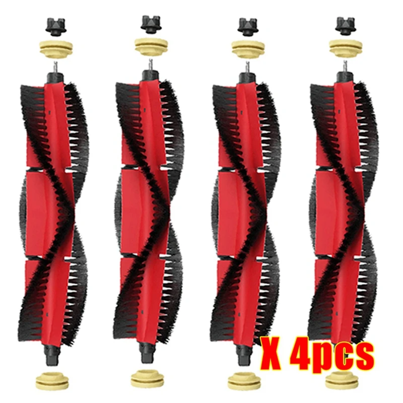 Xiaomi Roborock Sweeper Acessórios, Escova principal, Substituível, T6, T65, T4, 4pcs