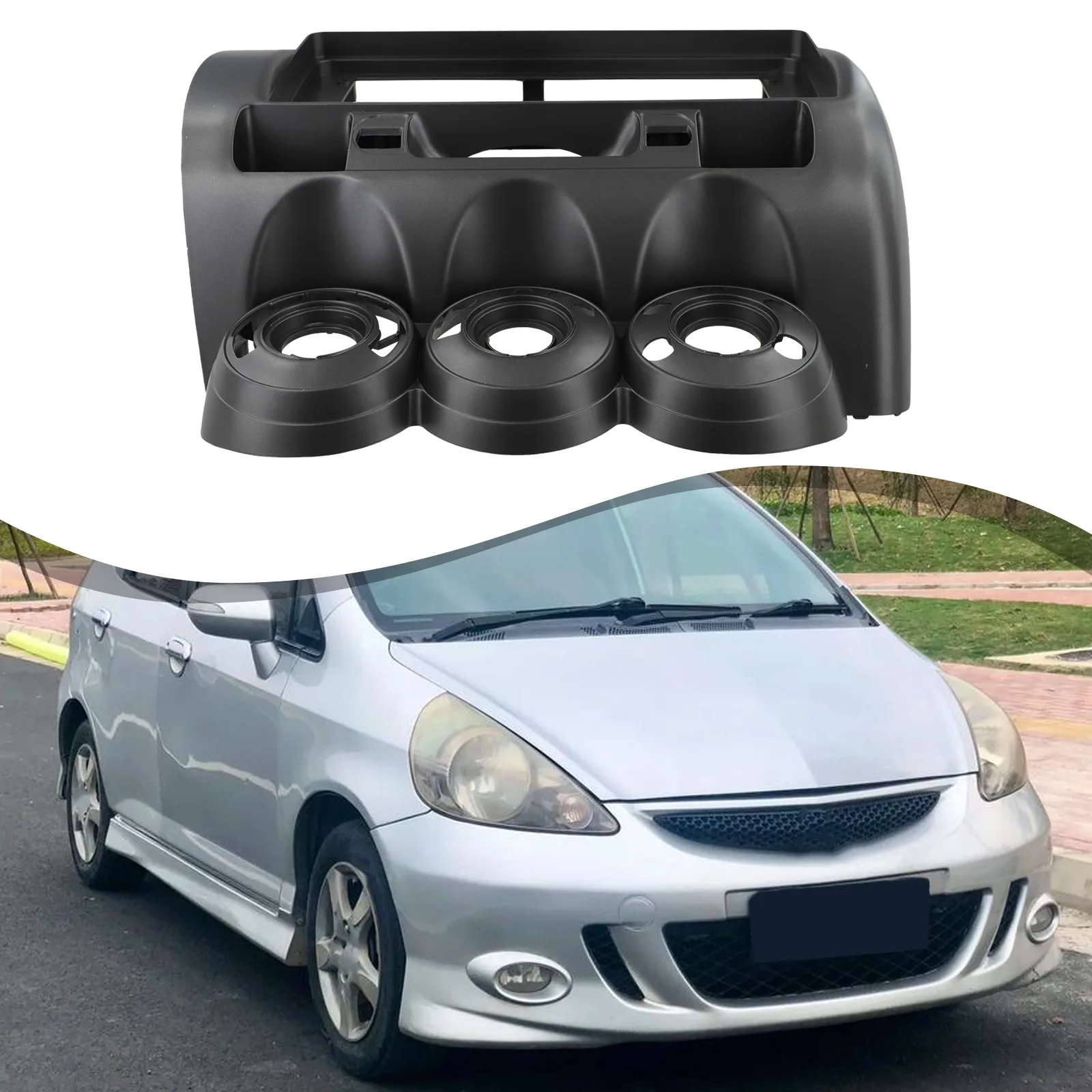9 Inch Car Radio Frame Bezel LHD RHD for HONDA For FIT For JAZZ For CITY 2002 2008 with 16 Pin Harness for Stereo Installation