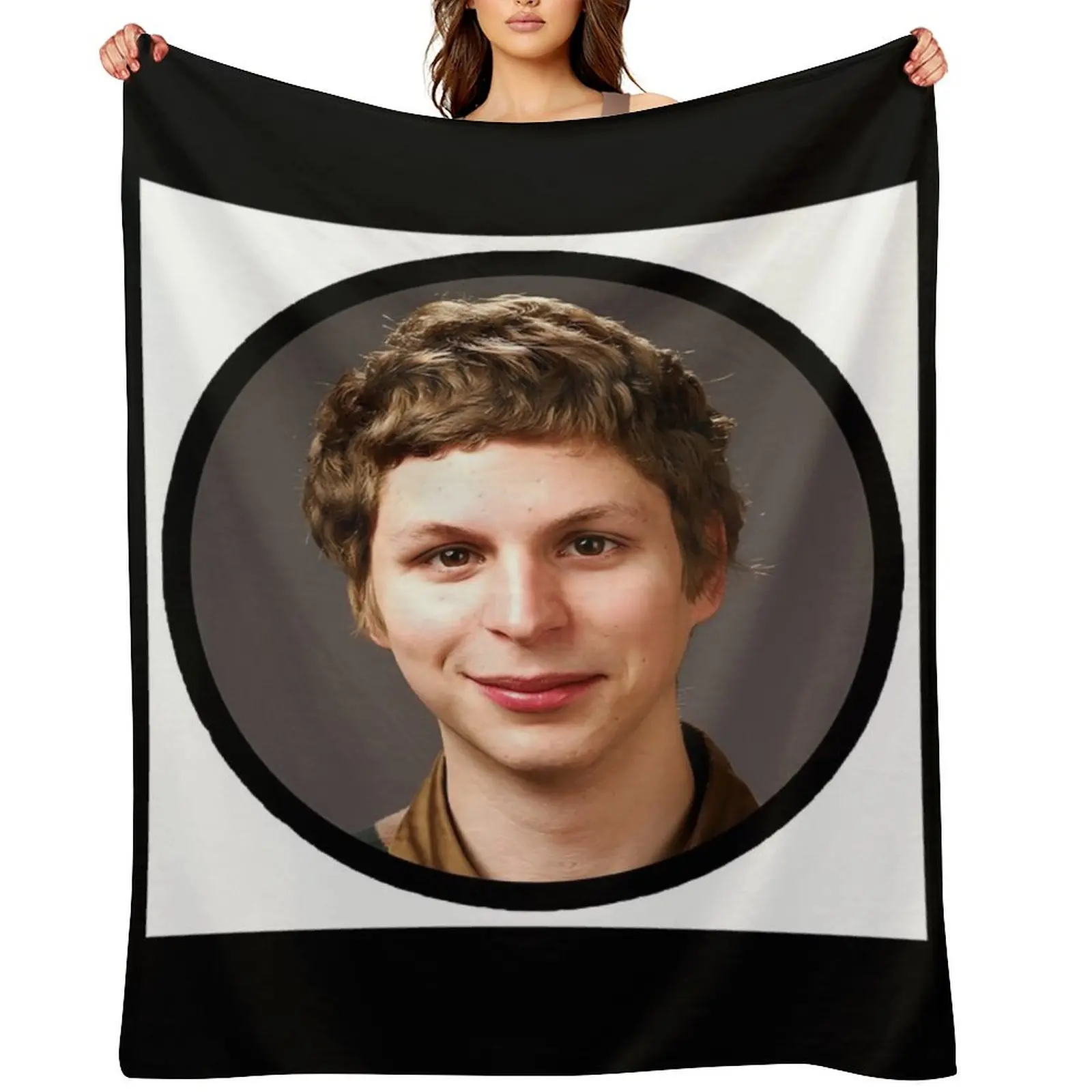 

Michael Cera Throw Blanket For Baby Retros warm for winter bed plaid Blankets