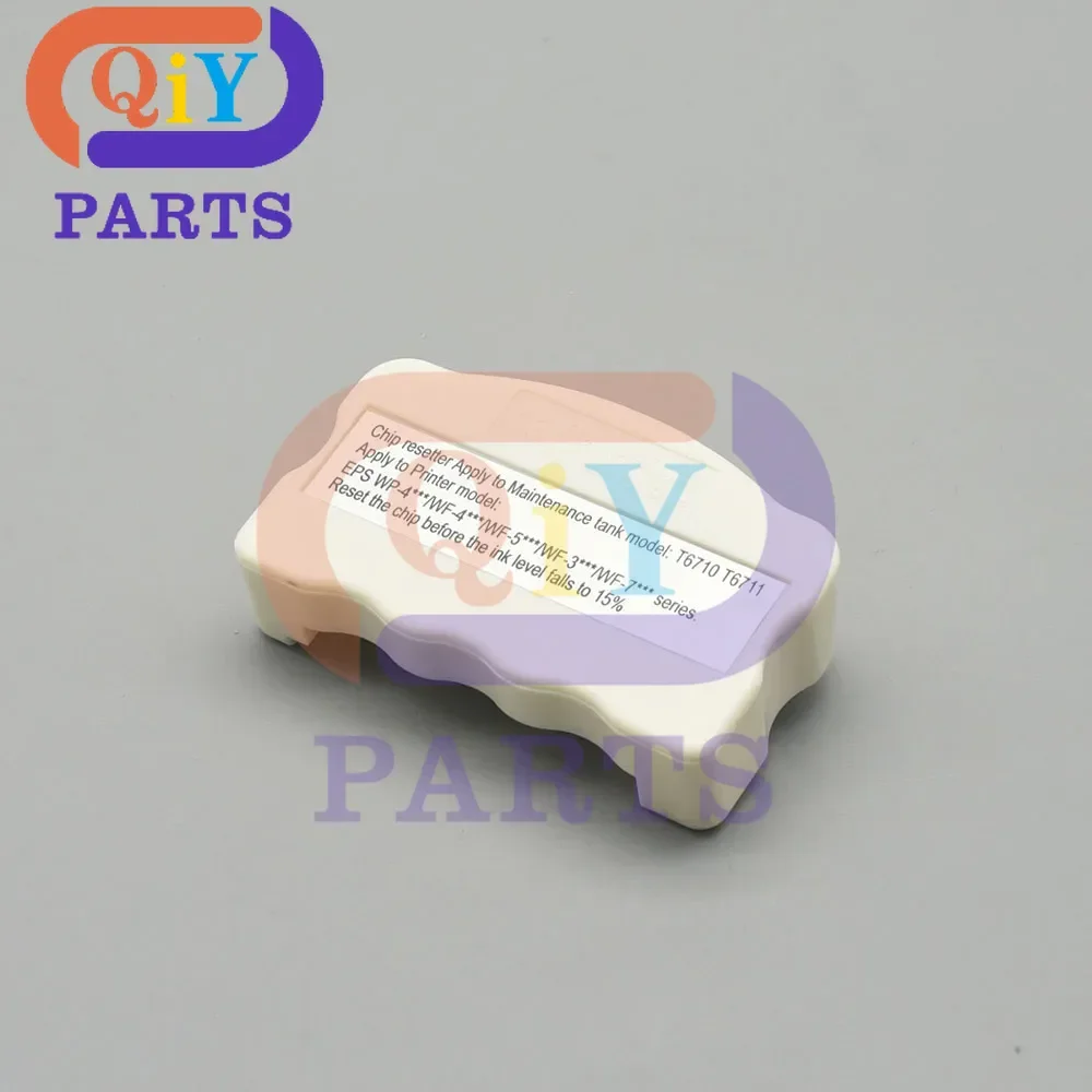 Reseteador de chips para caja de mantenimiento T6710 T6711, compatible con Epson WF 7720 7715 7710 7210 7110 7610 7620 3620 3640 L1455 (tanque de tinta residual)