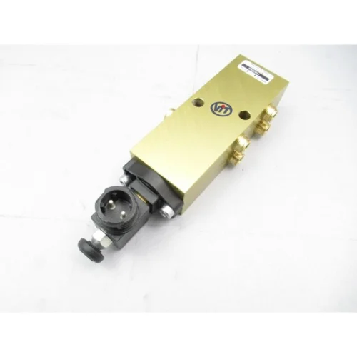 

VIT 529163 New 5-Port Directional Control Valve with 30mm Solenoid Manual Override for Truck Replacement Parts