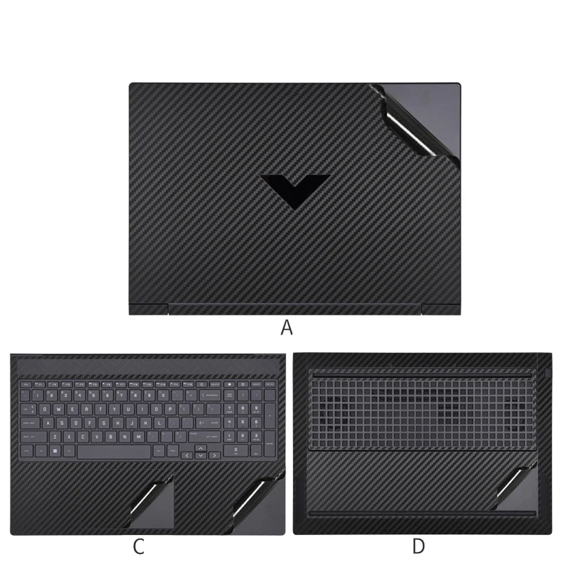 3PCS Skin Cover Case Film For HP Victus 8Pro 15-Fa0012TX /VICTUS 8 TPN-Q263 15