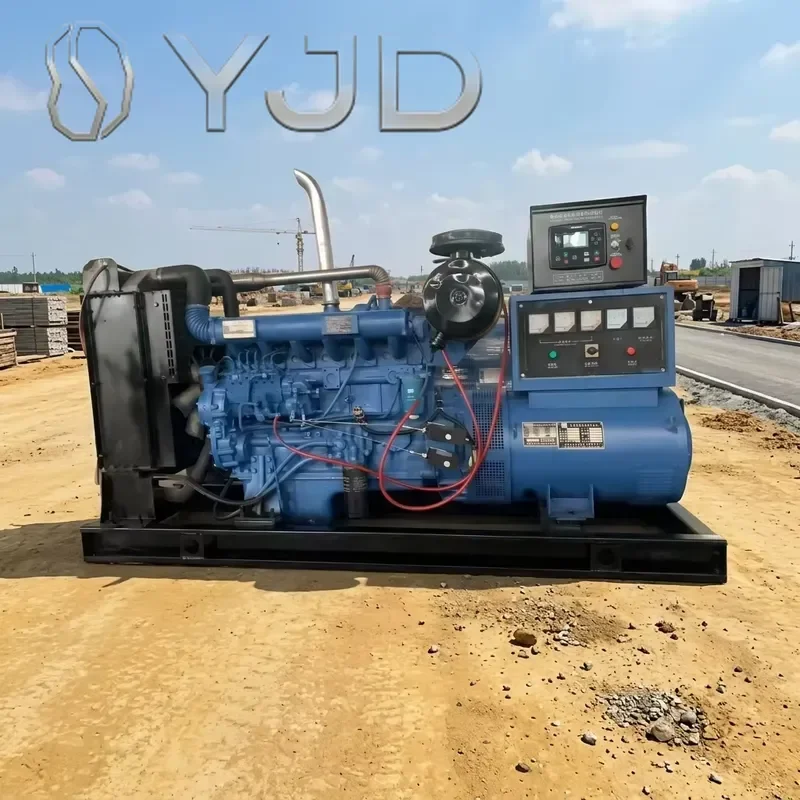 YJD Portable Diesel Generator Open Frame Auto Start ATS Water Cooling System 50Hz 1500RPM Power Genset