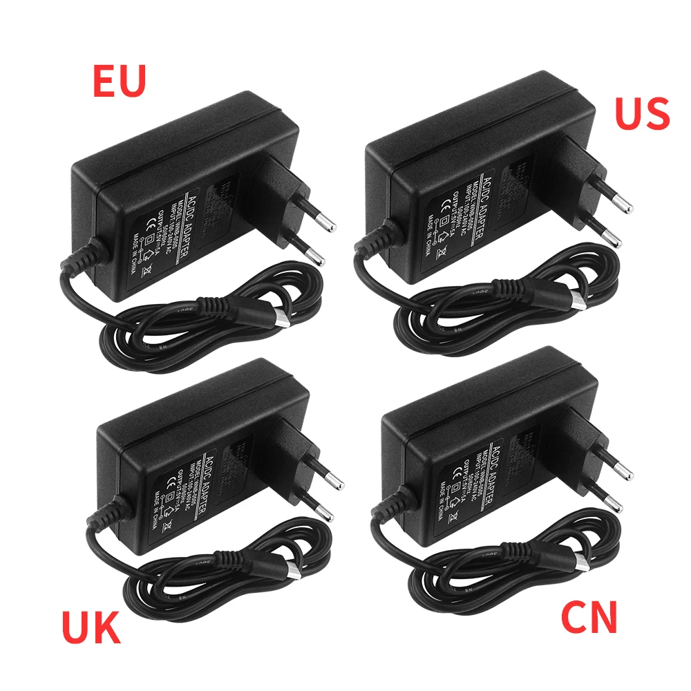 

5V 5A Type C Power Supply Power Adapter AC DC 100-240V Type-C Port US EU UK Plug For Orange Pi 5 Ultra /4A /5 Pro