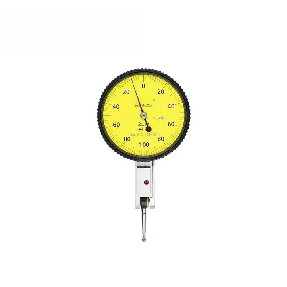 No.513-404 Dial Indicator  Analog Lever Dial Gauge Stable Accuracy 0.01 Range 0-0.8mm Diameter 32mm Measuring Tools
