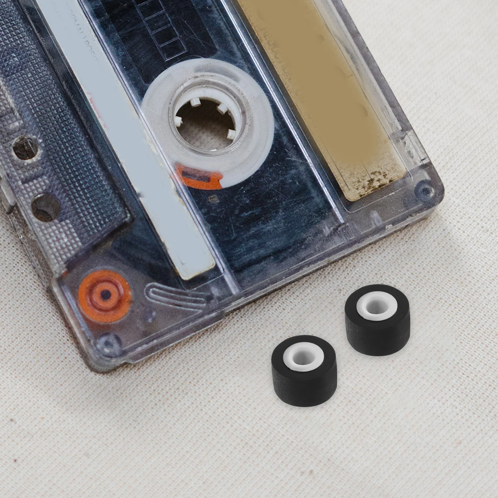 Cassettes en caoutchouc noir pour voiture, 12 pièces