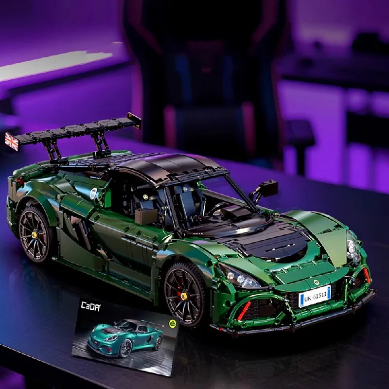 Cada 3730 قطعة 1:8 430 سوبر سبورت سيارة اللبنات نموذج مجموعة تحصيل سباق Hypercar الطوب أطقم العضلات سيارة هدية الكريسماس