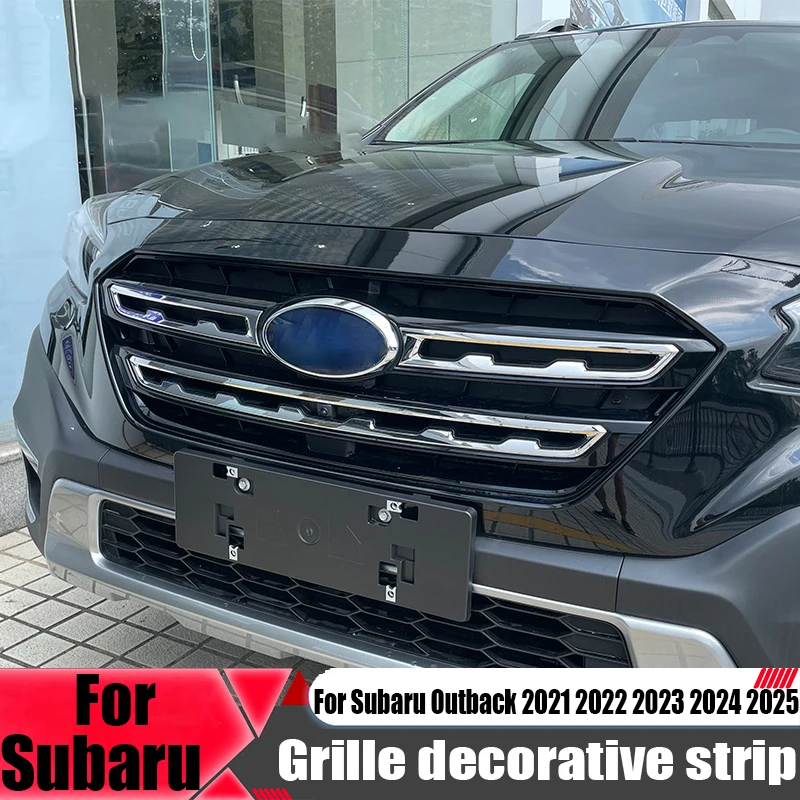 

Декоративная накладка на решетку радиатора для Subaru Outback 2021-2025, детали для тюнинга экстерьера автомобиля из АБС-пластика