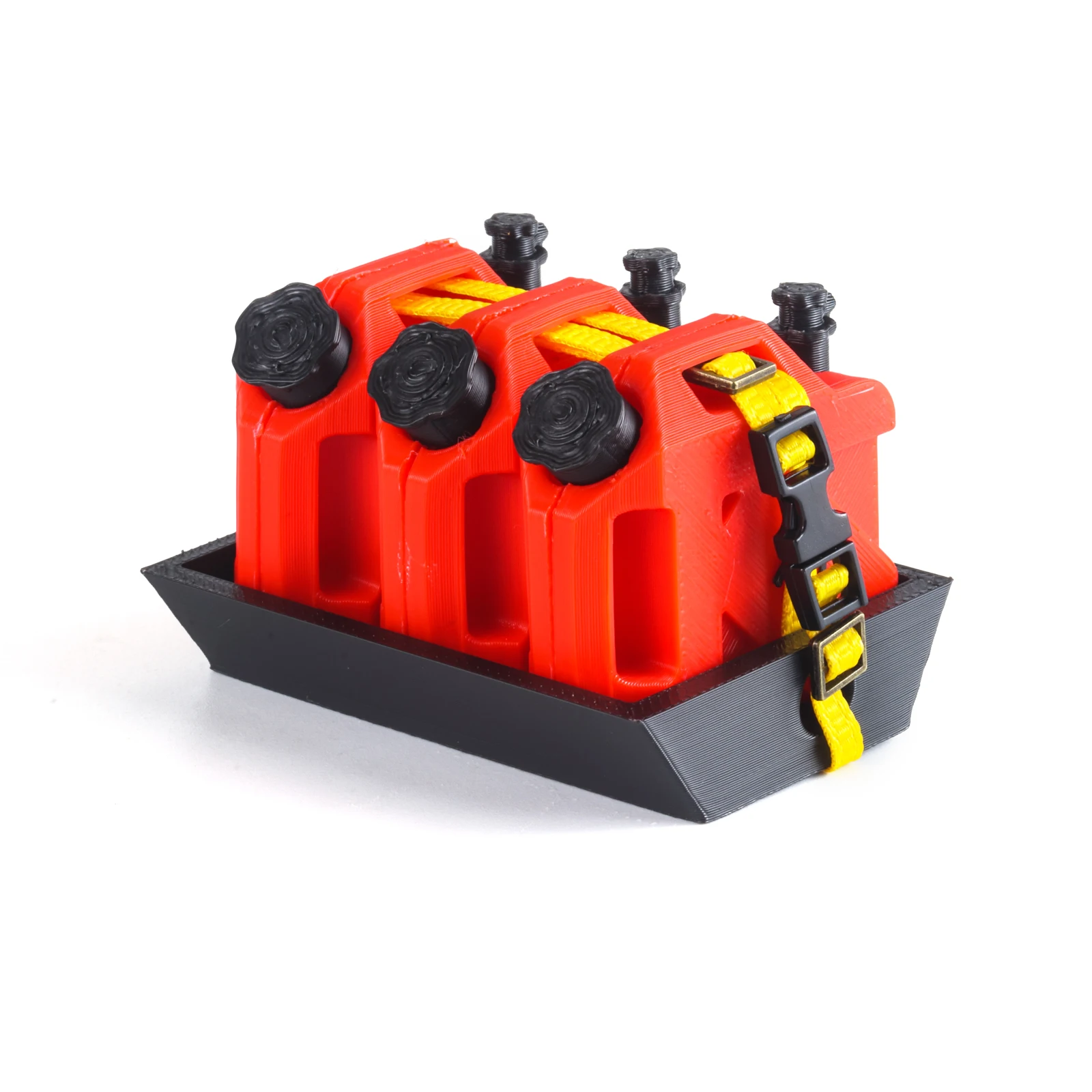 HooCrawler 1/10 RC Mini-Kraftstofftank-Set Dekoration Simulierter Kraftstofftank für 1/10 RC Crawler TRX4 SCX10 H10 Capra