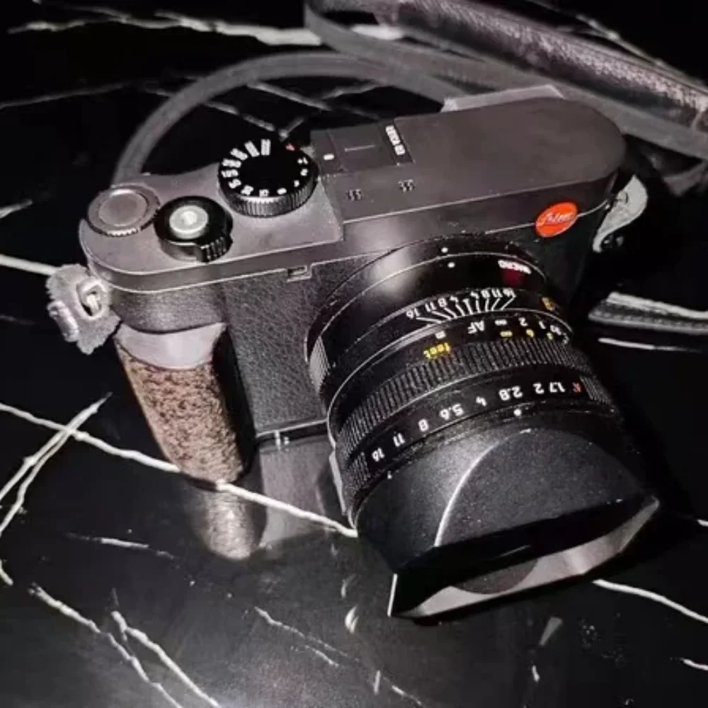 Soporte de madera tipo L, empuñadura de mano para cámara Digital Leica Q3, trípode Arca-Swiss RSS, Base de placa de liberación rápida