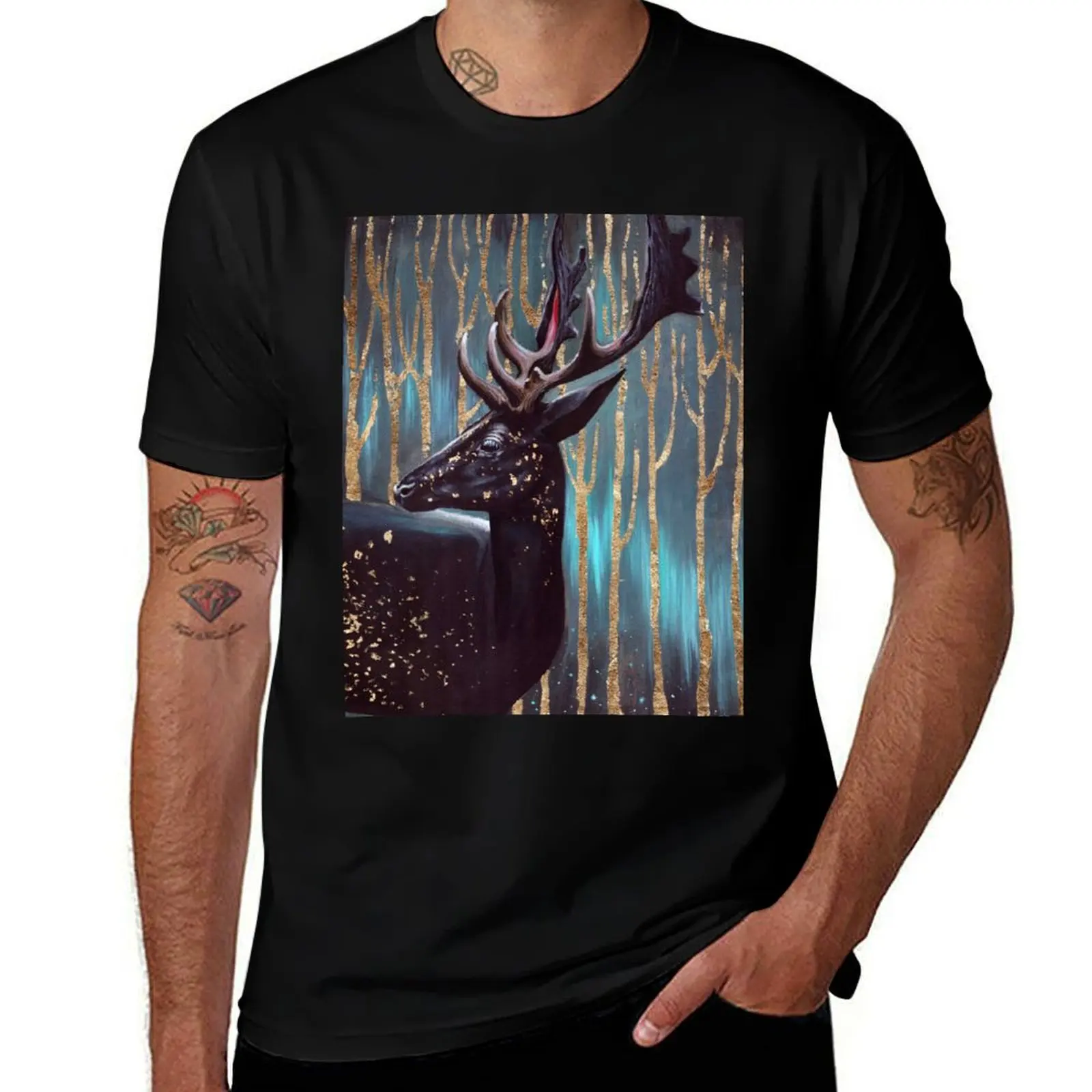 

Night Creature T-Shirt basketball graphic tees cute clothes animal prinfor boys korean fashion t shirt for men