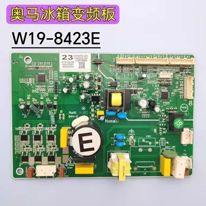 XMSJ Inverter Control Drive PCB Board For Homa Refrigerator Part‑No W19‑8423E HO8423CU03 420018383 Spare Unit