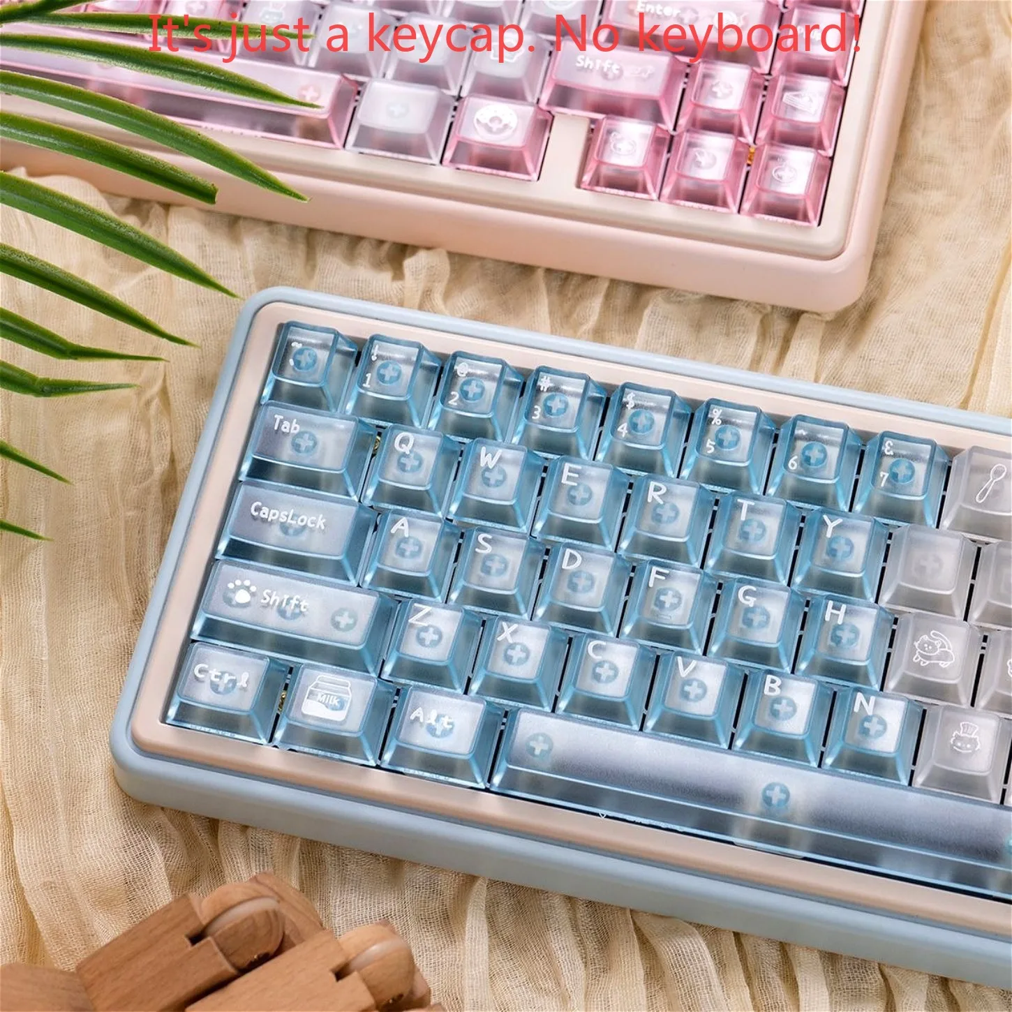 136 Keys Meow Dessert Shop Key - Gaming Keyboard Blue Switches 评论和价格