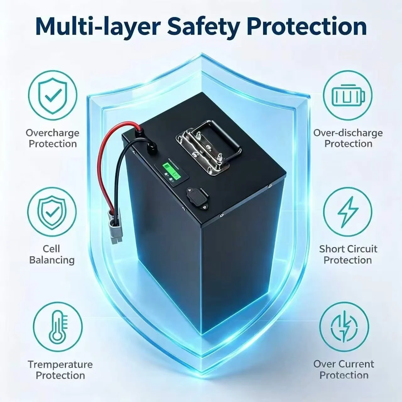 20S 72V 20AH 30AH 30A 60AH 50AH 70AH Lithium ion Li-ion battery pack with 50A 100A smart Bluetooth BMS for electric pedal