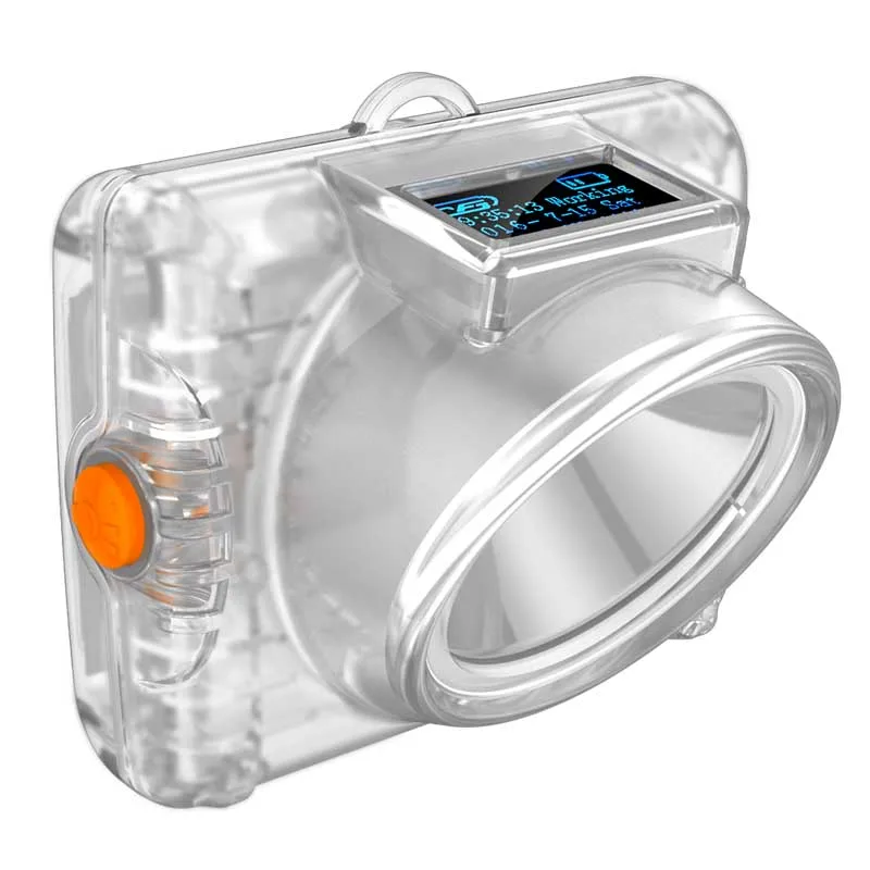 KL6LMA Cordless Miner Headlamp IP68 Waterproof Wireless Charging Lithium LED Underground Mining Cap Lamp